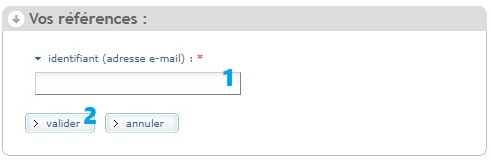 mot de passe oubli&eacute;